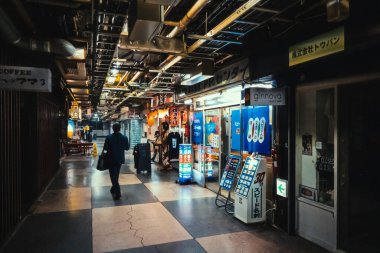 Asakusa 'nın eski yeraltı alışveriş merkezi