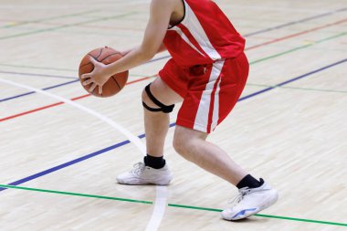 Japonya 'da basketbol maçı