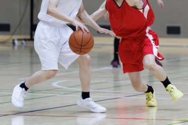 Japonya 'da basketbol maçı