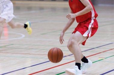Japonya 'da basketbol maçı