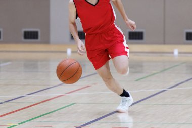 Japonya 'da basketbol maçı
