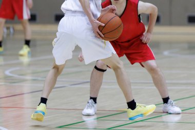Japonya 'da basketbol maçı