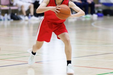 Japonya 'da basketbol maçı