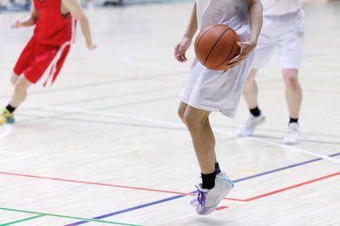 Japonya 'da basketbol maçı