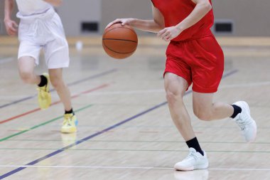 Japonya 'da basketbol maçı