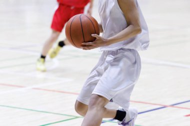 Japonya 'da basketbol maçı