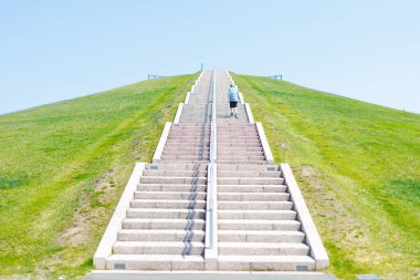 Obihiro Parkı 'ndaki küçük dağ