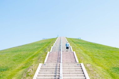 Obihiro Parkı 'ndaki küçük dağ