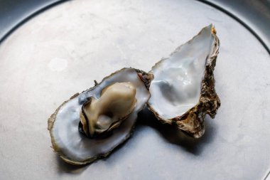 Kabuklarında istiridye pişirdiler.