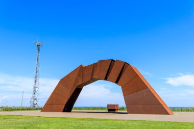 Nemuro şehrinde monyum rengi Hokkaido