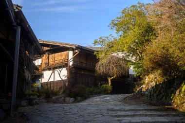 tsumago juku in gifu japan