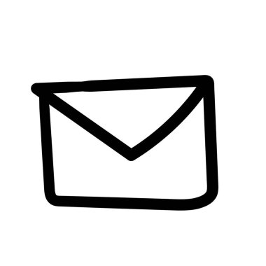 E- posta mektubunun vektör illüstrasyonu