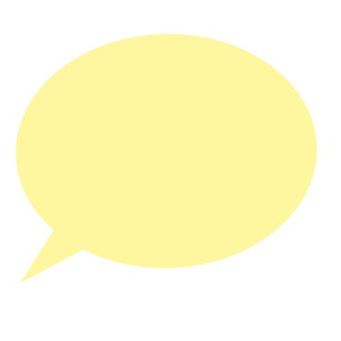 konuşma kabarcığı vektör çizimi