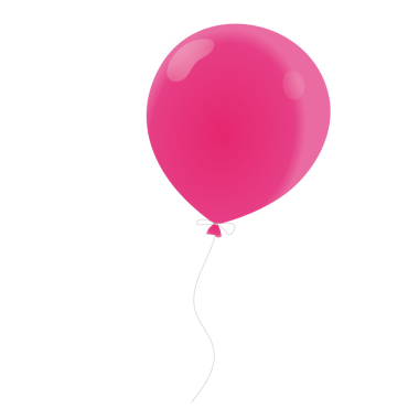 balon izole edilmiş ikon vektör illüstrasyon tasarımı