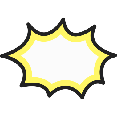 Çizgi film çerçeve simgesi vektör illüstrasyon grafik tasarımının çıkartması