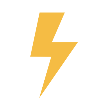 Elektrik ışığı vektör simgesi