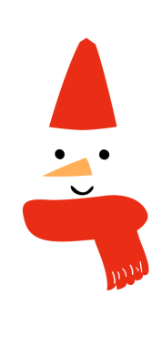 bir kardan adam simgesi çizimi