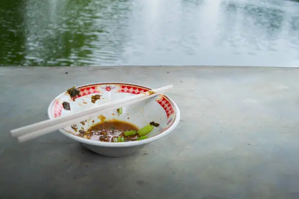 Sebzeli çorbanın mutfak fotoğrafı.