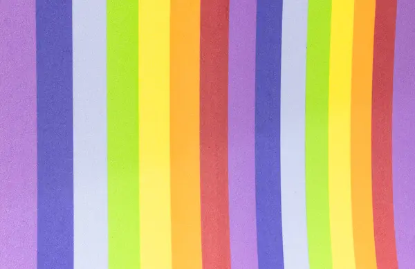 Textured Colorful Rainbow Wall — Stockfoto