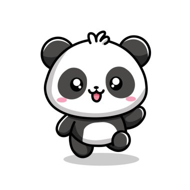 Doğada Uyum ve Huzuru Sembolize eden Oyuncu Panda Çizgi Filmi