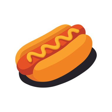 Hardallı Lezzetli Sosisli Çizgi Roman Çizimi