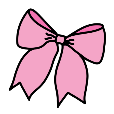 Dekorasyonlar için pembe kurdele karalaması, çıkartma, kız işi şeyler, sevimli yama, gömlek izi, kumaş baskısı, logo, ikon, kadın modası, güçlendirme, broş, broş, broş, aksesuar, bahar ve yaz