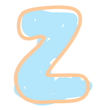 Marka logosu, simge, dekorasyon, pastel yazı tipi, tipografi, metin, hat yazısı, baş harfleri, baskı, kart, A 'dan Z' ye ataç, etiket, dövme, ürün, eğitim kitabı, mesaj, isim tasarımı için Z alfabesi harfi