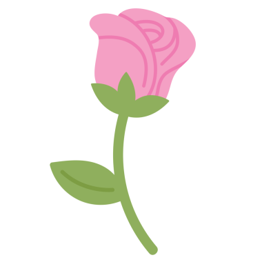 Sevgililer günü için pembe gül çiçeği ve yeşil yaprak, çiçek deseni, çıkartma, doğa, bahçe, bahar, yaz, bitkiler, çiçek, çiçek, güzel yamalar, gömlek baskısı, peluş oyuncak, oyuncak, çizgi film, ikon, mağaza, market alışverişi