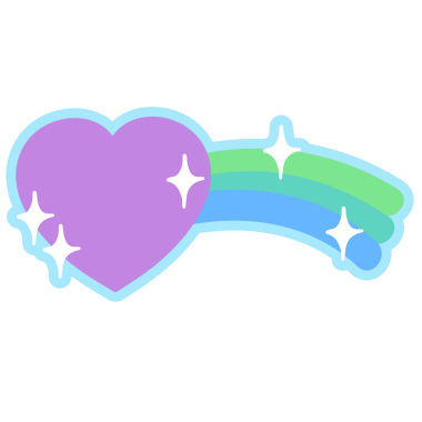 Mutlu gurur ayı için kalp ve gökkuşağı illüstrasyonu, çıkartmalar, logo, ikon, dekorasyon, kampanya rozetleri, sevimli yamalar, gömlek baskısı, broş, aşk işareti, sembol, sosyal medya paylaşımı, Sevgililer Günü