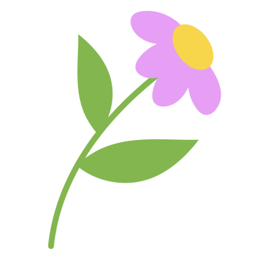 Bitkiler için mor çiçek ve yeşil yapraklar, ağaç, çiçek buketi, doğa, bahçe, sevimli yamalar, broş, gömlek izi, çıkartma, logo, ikon, çiçek unsurları, çiçek açma, bahar ve yaz, ev dekorasyonu, park, piknik, bahçe