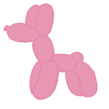 Şeffaf arkaplan, parti için el çizimi pembe köpek balonu, hayvan, hayvan, veteriner, köpek yavrusu, evcil hayvan dükkanı, kart, baskı, çıkartma, sosyal medya, dövme, poster, posta kartı, logo, simge, şirin yamalar, broş, gömlek baskısı, pembe unsurlar, kadınlar, moda, aksesuar