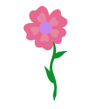 İlkbahar, yaz, yeşil yapraklı el çizimi pembe çiçek, şirin elementler, çiçek deseni, piknik, doğa, bitkiler, ağaç, bahçe, gömlek izi, sevimli yamalar, broş, çıkartma, dövme, dekorasyon, klip sanatları, kadın modası, aksesuar, kıyafet, desen