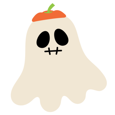 Cadılar Bayramı için balkabağı şapkası takan hayaletin resmi, korkunç dekorasyon, canavar, kart baskısı, çizgi film karakteri, yamalar, peluş oyuncak, oyuncak, Ekim elementi, çıkartma, kampanya rozeti, kostüm, reklamlar, kostüm, broş