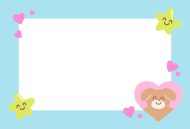 Şirin pastel mavi çerçeveli köpek, yıldızlar, polaroid çerçeveli kalp, hayvan, hayvan dükkanı, veteriner, sosyal medya, kartpostal, dikdörtgen şablon, yapışkan not, pankart, isim etiketi, bahar, yaz, köpek çizgi filmi, pati, evlat edinme ve kurtarma hayvanı, koruyucu ev,