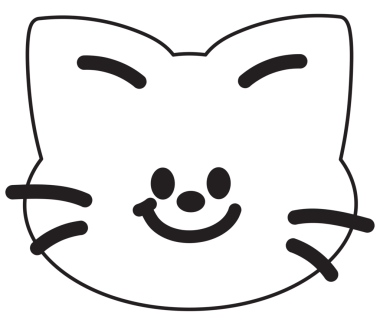 Çocuk boyama kitabı, sanat, resim, hayvan, dövme, hayvan dükkanı, veteriner, kedi çizgi filmi, karakter, çizgi roman, maskot, yama, broş, evlat edinme, koruyucu ev, barınak, kedi sever, miyav, çizim, işaret, işaret, etiket