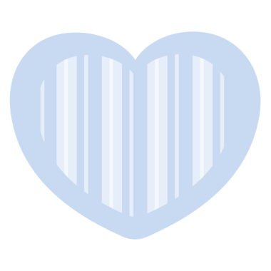 Mavi ve beyaz kalp, Sevgililer Günü için çizgili desen, aşk işareti, sembol, moda, aksesuar, sevimli yama, gömlek izi, çıkartma, düğün kartı, peluş oyuncak, broş, çift, ilişki, ikon