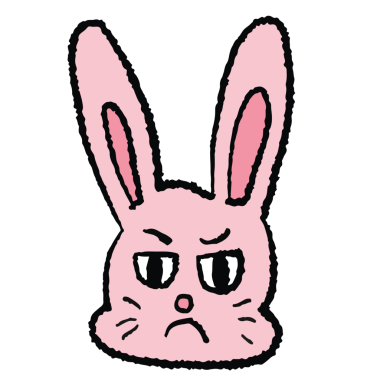 Çizgi film karakteri, komedyen, maskot, ruh hali, broş, hayvan, hayvan dükkanı, veteriner, ifade, sinirli emoji, tavşan çizimi, oyuncak bebek, çıkartma, paskalya