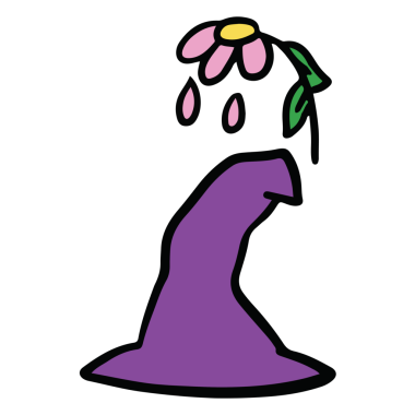 Cadılar Bayramı dekoru, Cadılar Bayramı kostümü, çizgi film karakteri, çizgi roman karakteri, maskot, çıkartma, simge, yama, broş, basım, standa, şaka mı şeker mi?