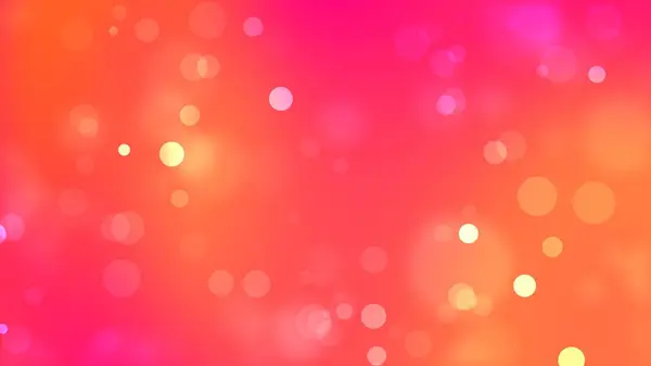 Pembe ve turuncu renkli parlak bokeh ışıkları olan soyut bulanık arkaplan. Sunumlar, web sitesi başlıkları ve diğer dijital tasarım projeleri için mükemmel