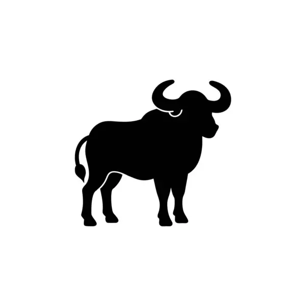 Bull logo vektör çizimi tasarımı