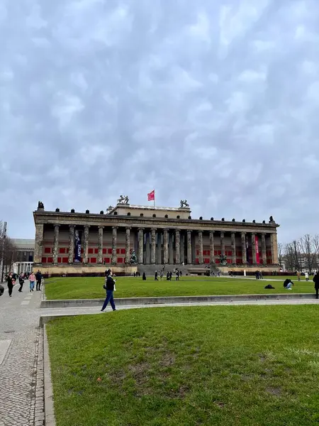 stock image Berlin city center. Historical sights. The famous reichstag building in Berlin, details. February 2024, Berlin, Germany. High quality photo