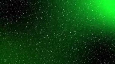 Galaksi yıldızlı koyu yeşil vektör arkaplan. Gökyüzü astronomik yıldızlar ve astronomik yıldızlarla parlıyordu. iş ilanınız için tasarım.