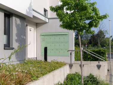  Güneşli bir günde, sabahın köründe. Almanya. Yüksek kalite fotoğraf