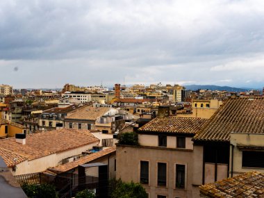 Girona, Spanien, 21. Eylül 2024, İspanya 'nın Barcelona eyaletinin Anoia iline bağlı Eski Calaf kasabası. Yüksek kalite fotoğraf