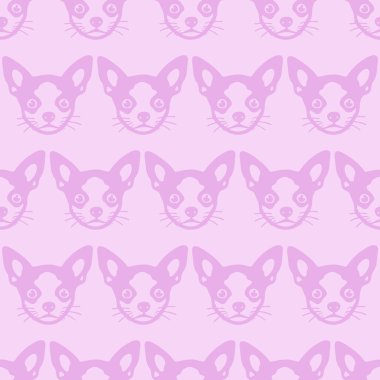 Şirin köpek ve köpek mamasıyla kusursuz vektör deseni, pençeler. Basit karalama biçimi.