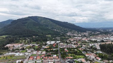 Ekvador eyaletinin başkentinin manzarası