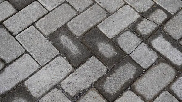 Gri kaldırım bloklarının şablonu