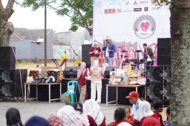 79. Endonezya Bağımsızlık Günü kutlamaları bir mahalle derneğinde