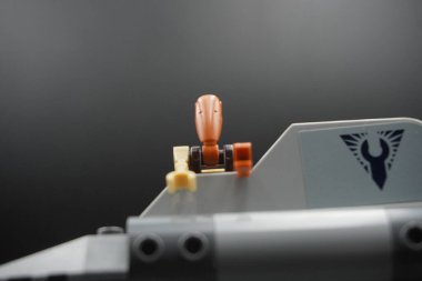 Lego Star Wars minifigures on a spaceship clipart