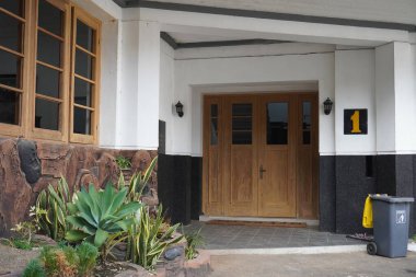 Endonezya 'daki Avrupa tarzı eski bina.